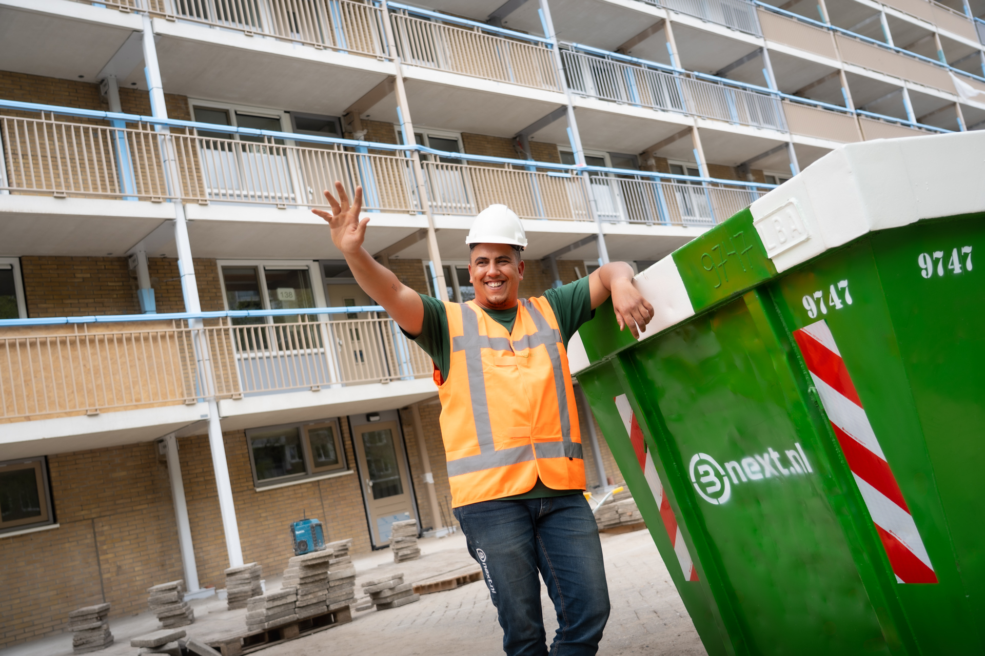 Lennert, portaalwagenchauffeur bij Bnext.nl
